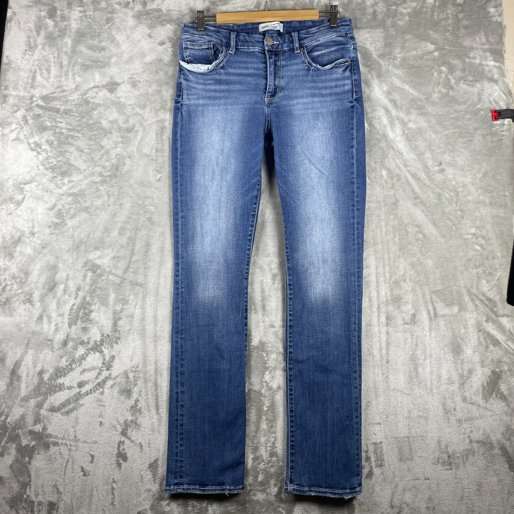BKE Payton Straight Jeans Women 29x32 Blue Mid Rise Universal Fit Stretch